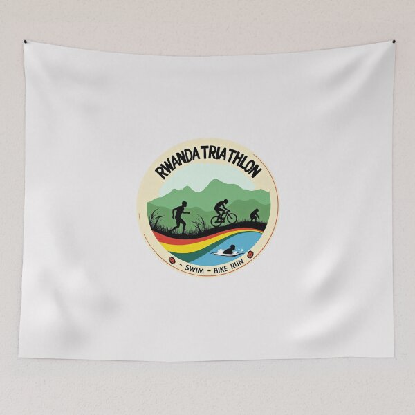 Item preview, Rwanda Triathlon – Swim, Bike, Run Through the Land of a Thousand Hills designed and sold by Triathlongram.