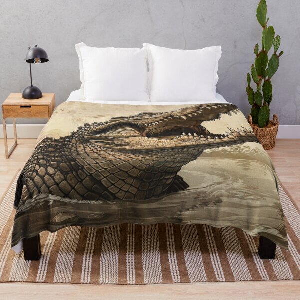 Item preview, Crocodile Vintage Art 4 designed and sold by AstroRisq.