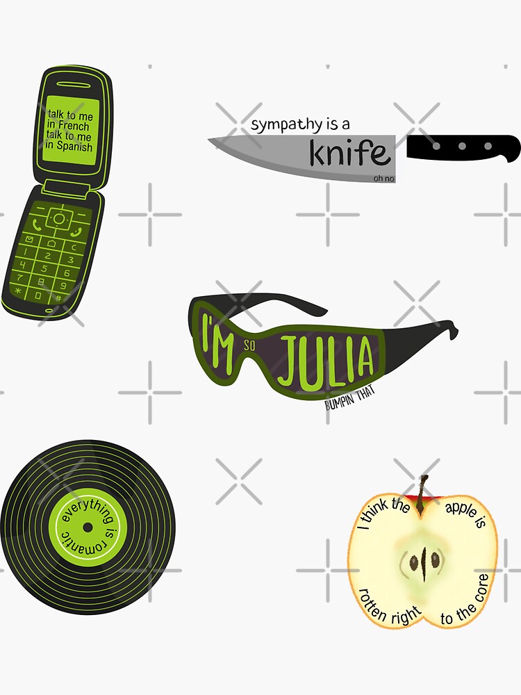 Thumbnail 3 of 3, Sticker, Brat Pack designed and sold by karma-style.