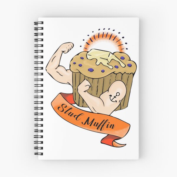 Item preview, Stud Muffin Tattoo Design designed and sold by SmartAndPunny.