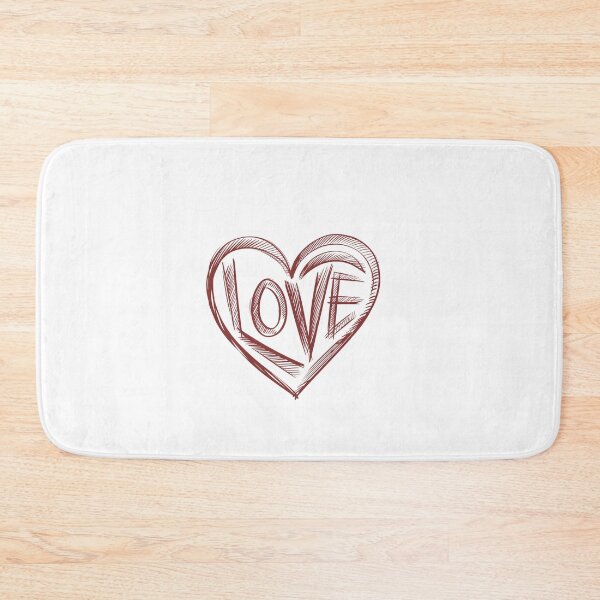 Item preview, Hand Sketch Love Heart Design designed and sold by Peter Stawicki.