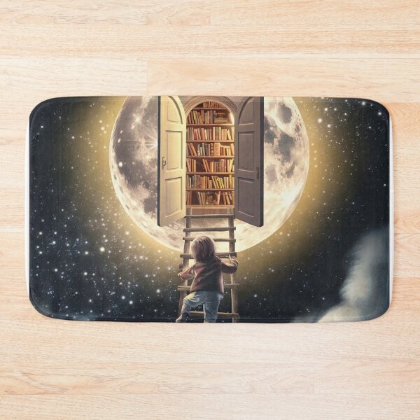 Item preview, Boy on the Moon Portrait  designed and sold by Random Designs.
