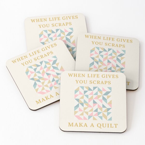 Item preview, When Life Gives You Scraps, Make a Quilt - Funny Quilter designed and sold by Wiss2Arts.