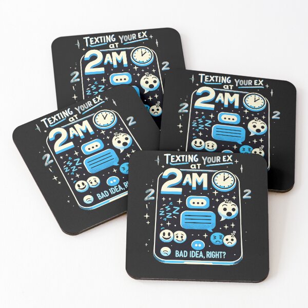 Item preview, Texting Your Ex At 2 AM: Bad Idea, Right? designed and sold by Dressed For  Duty.