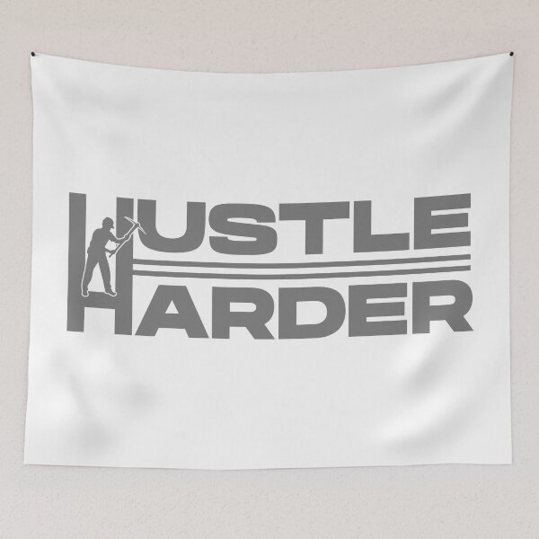 Item preview, Hustle Harder designed and sold by itsdexterart.