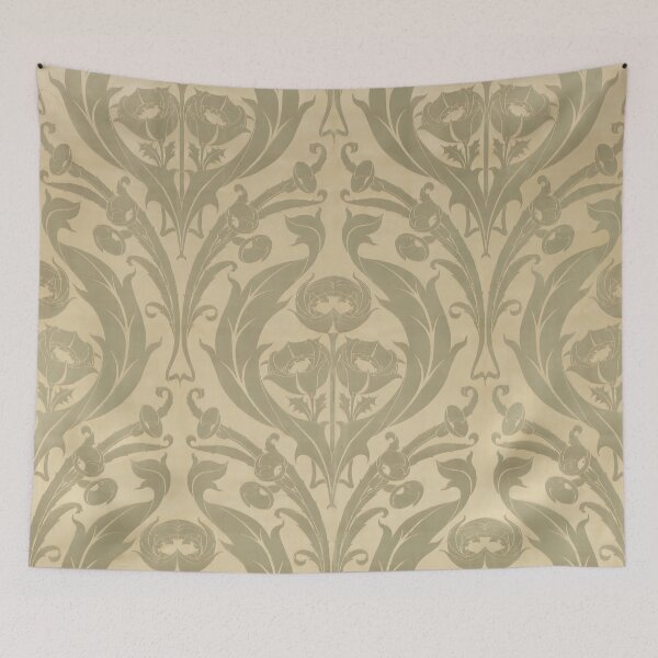 Item preview, William Morris's Textile Fragment designed and sold by PinUpPizzazz.