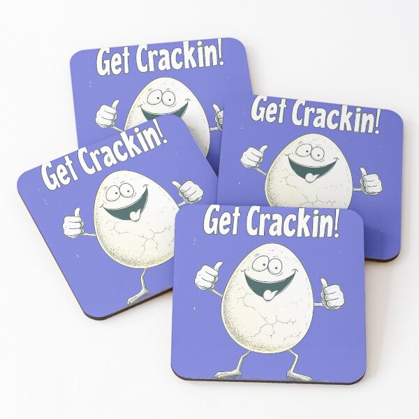 Item preview, Get Crackin'! designed and sold by mosfunky.