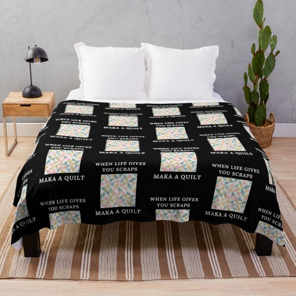Item preview, When Life Gives You Scraps, Make a Quilt - Funny Quilter designed and sold by Wiss2Arts.