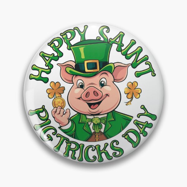 Item preview, Happy Saint Pigtricks Day Funny St Patrick's Day  designed and sold by BeansHotTees.