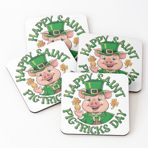 Item preview, Happy Saint Pigtricks Day Funny St Patrick's Day  designed and sold by BeansHotTees.