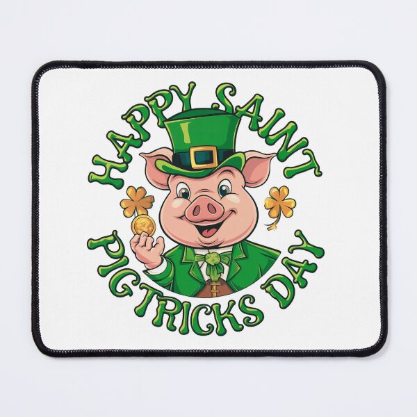 Item preview, Happy Saint Pigtricks Day Funny St Patrick's Day designed and sold by BeansHotTees.
