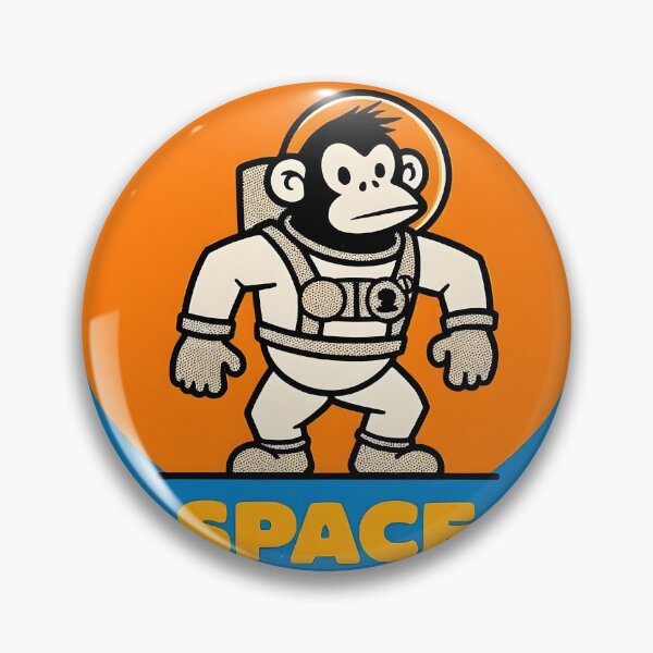 Item preview, space monkey designed and sold by aliraweb.