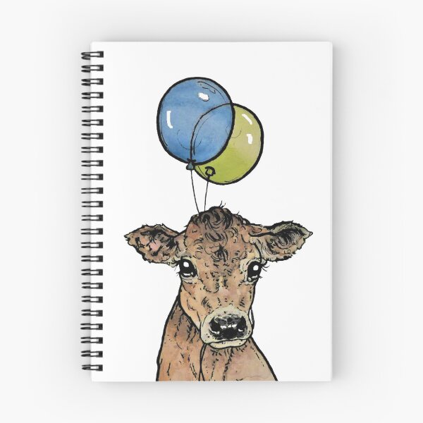 Item preview, Vaca con globos designed and sold by inKseparable.