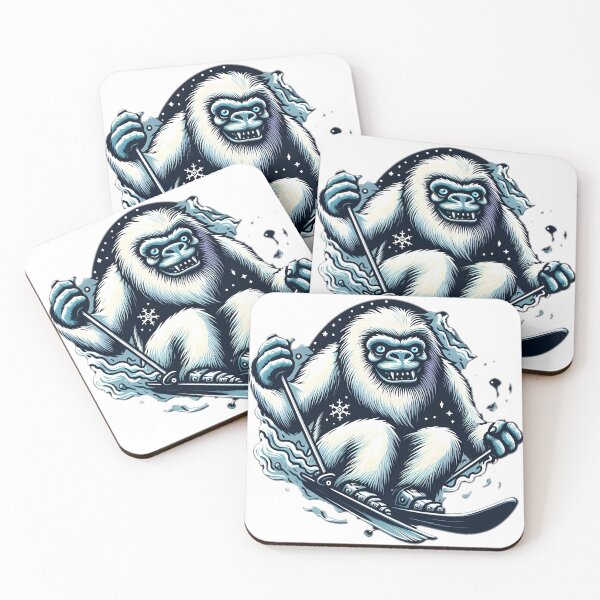Item preview, yeti skiing designed and sold by NCNGDESIGN.