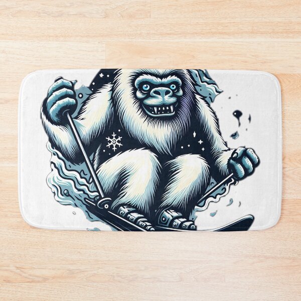 Item preview, yeti skiing designed and sold by NCNGDESIGN.