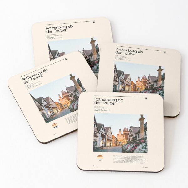 Item preview, Visit Rothenburg ob der Tauber, Germany (Travel poster) designed and sold by RabbitK.