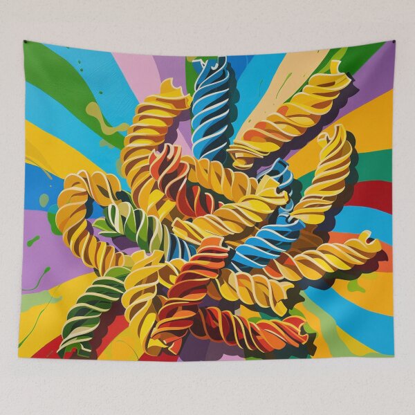 Item preview, Rotelle Pasta Spiral Pop Art 6 designed and sold by AstroRisq.