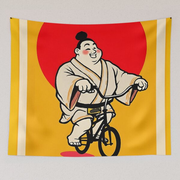 Item preview, cycling sumo designed and sold by aliraweb.