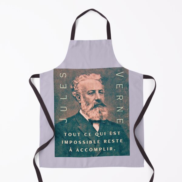 Item preview, Jules Verne quote:  Tout ce qui est impossible reste à accomplir. designed and sold by artbleed.