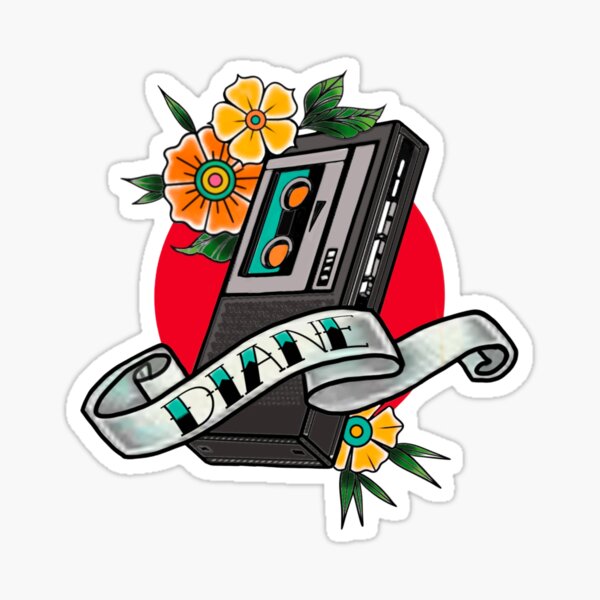 Item preview, TWIN PEAKS - Agent Cooper Tape Recorder designed and sold by WrappedPlastic.
