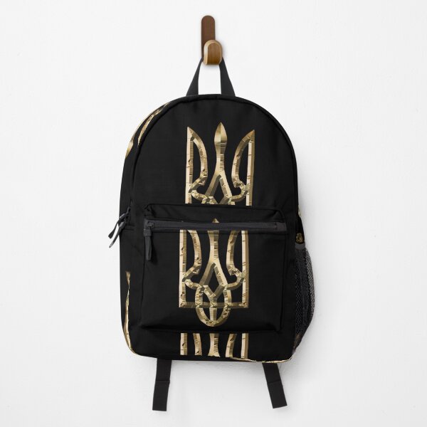 Item preview, Escudo de armas de Ucrania Relieve dorado Regalo Trysub dorado designed and sold by Pineapple-Tree.