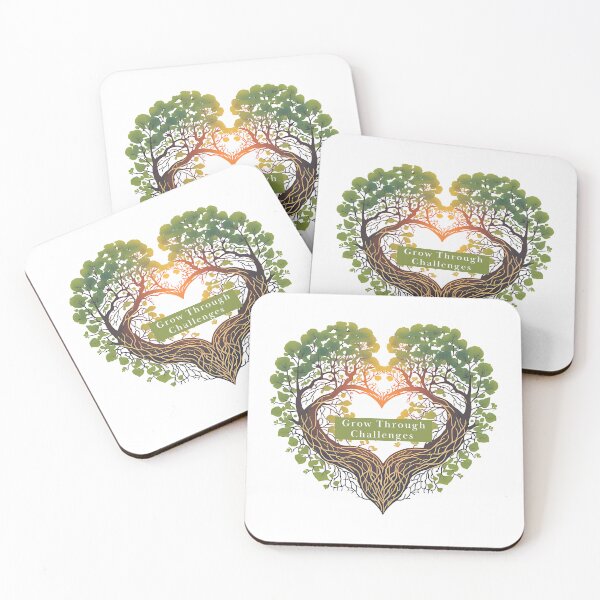 Item preview, Grow Through Challenges  designed and sold by LevelUpYourMotivation.