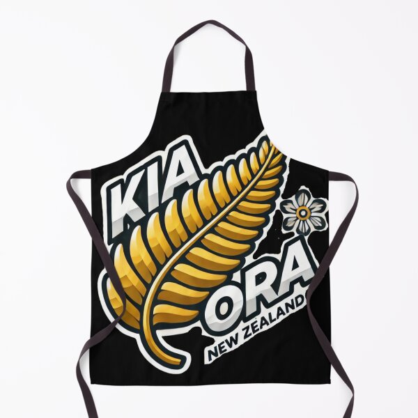 Item preview, Kia ora from New Zealand (Gold fern) designed and sold by 2-Tama-Toi.