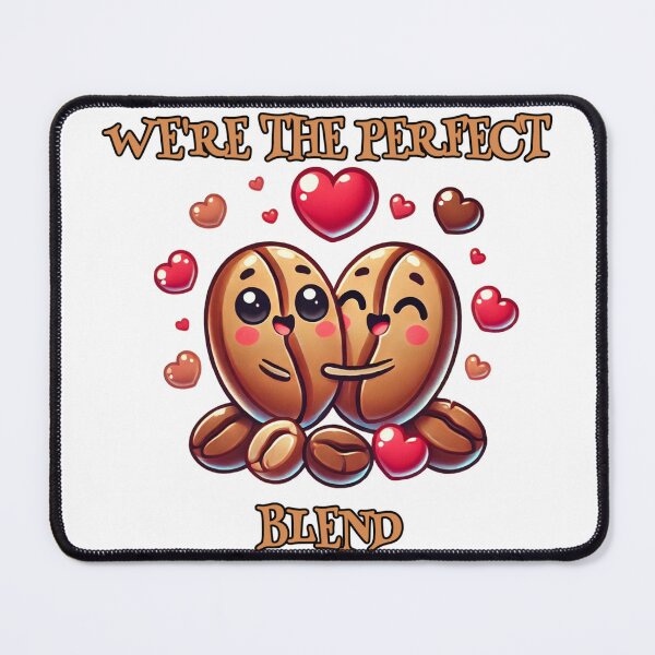 Item preview, We're the Perfect Blend - Cute Coffee Lovers, Funny Couples Gift designed and sold by LilMessyKitchen.