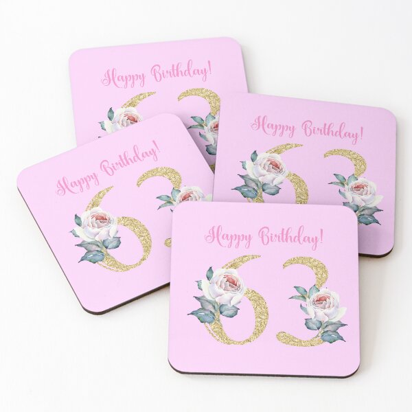 Item preview, Happy 63rd Birthday  designed and sold by hurmerinta.