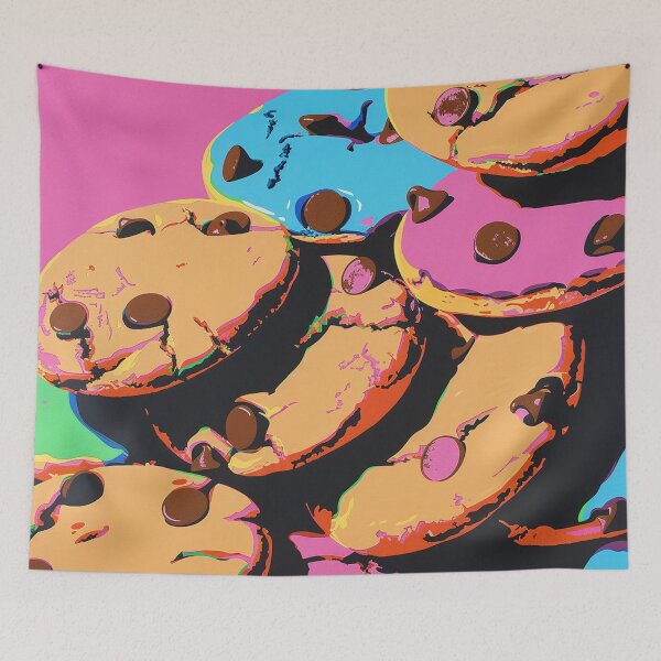 Item preview, Chocolate Chip Cookies Pop Art 7 designed and sold by AstroRisq.