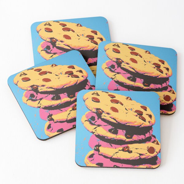 Item preview, Chocolate Chip Cookies Pop Art 8 designed and sold by AstroRisq.