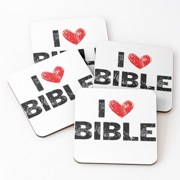Item preview, I Love Bible, christian quotes  designed and sold by MoriaStore.