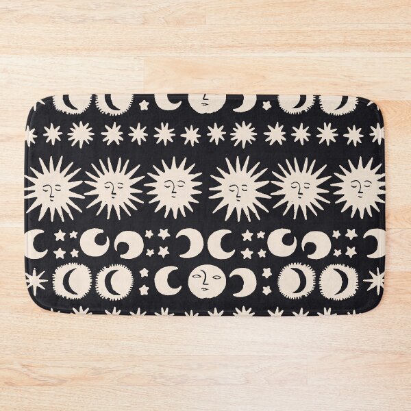Item preview, Astrology Crescent Moon Sun Pattern designed and sold by trajeado14.