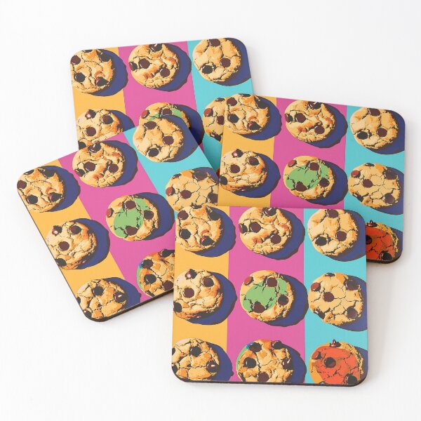 Item preview, Chocolate Chip Cookies Pop Art 12 designed and sold by AstroRisq.
