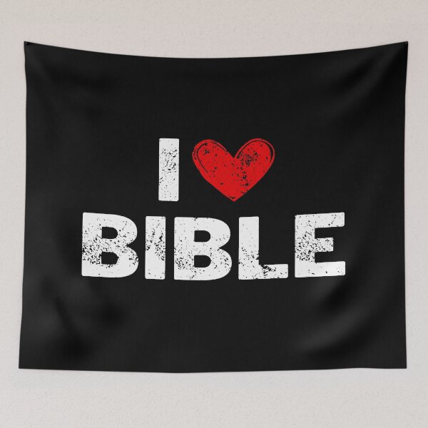 Item preview, I Love Bible, christian designed and sold by MoriaStore.