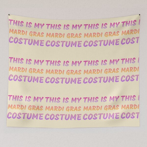 Item preview, This is my Marty gras costume. Clever words designed and sold by MarinaFedorova.