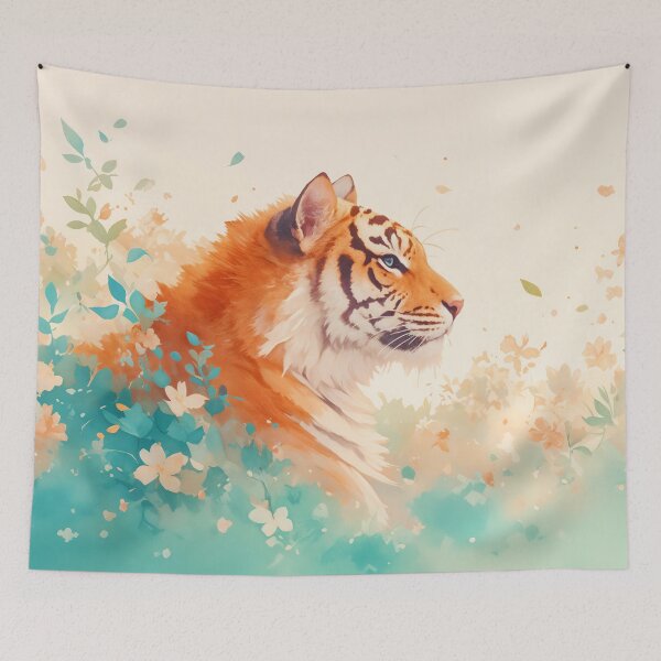 Item preview, The Tranquil Gaze of a Majestic Tiger designed and sold by AshiraCreations.
