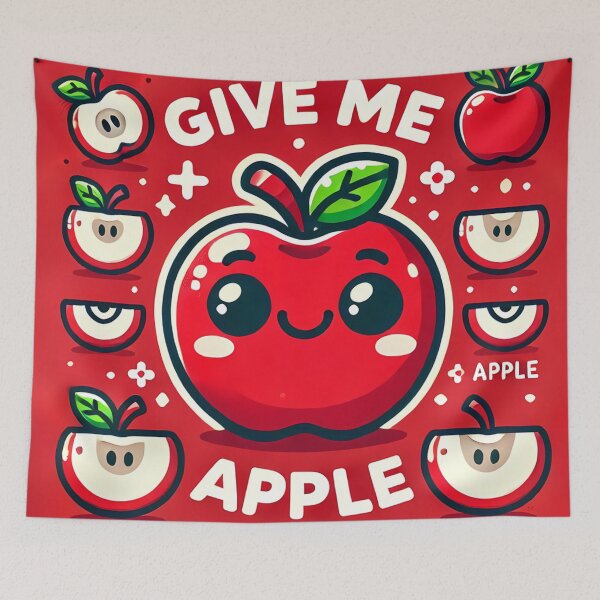 Item preview, Cute Apple Illustration designed and sold by aminz4.