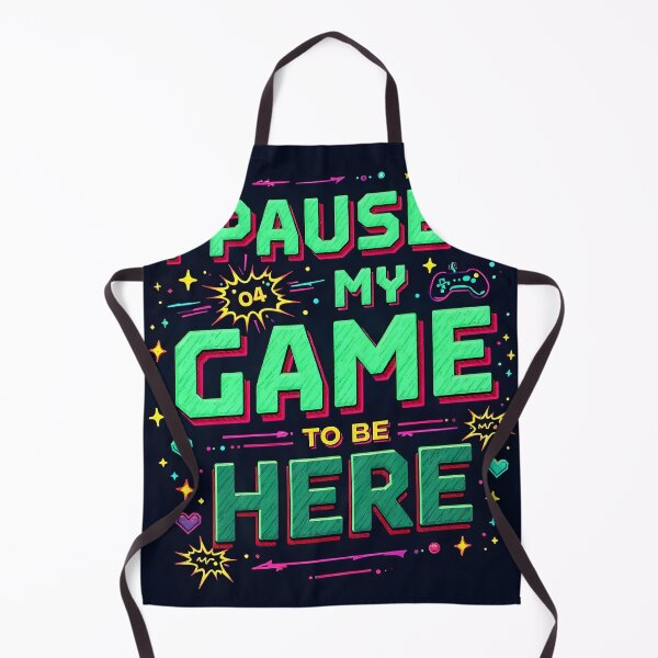 Item preview, I PAUSED MY GAME TO BE HERE T-shirt designed and sold by RBBART.
