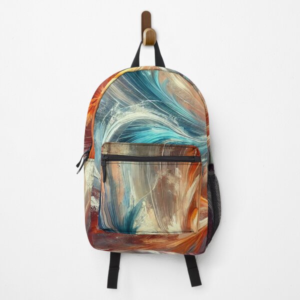 Item preview, Radiant Fire and Ice Energy Swirl Design designed and sold by PawtopiaDesigns.