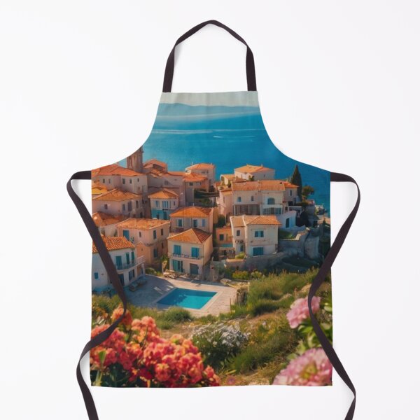 Artikelvorschau, Mediterranean Village by the Coastal Sea entworfen und verkauft von BlareBlare.
