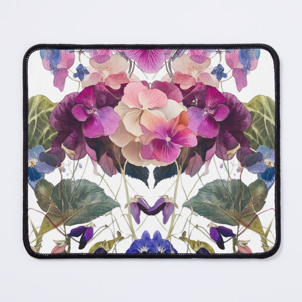 Item preview, Hydrangeas and Violets by Julie Lynch designed and sold by julielynchart.