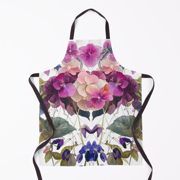 Item preview, Hydrangeas and Violets by Julie Lynch designed and sold by julielynchart.