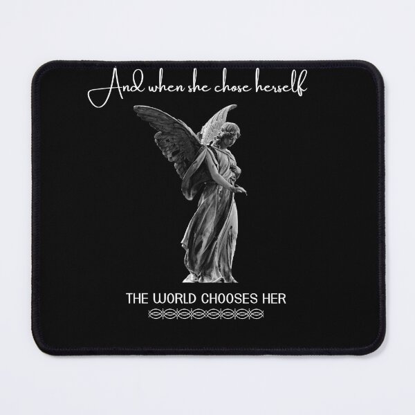 Item preview, Graceful Angel Statue in Black and White designed and sold by EllsLittleStore.