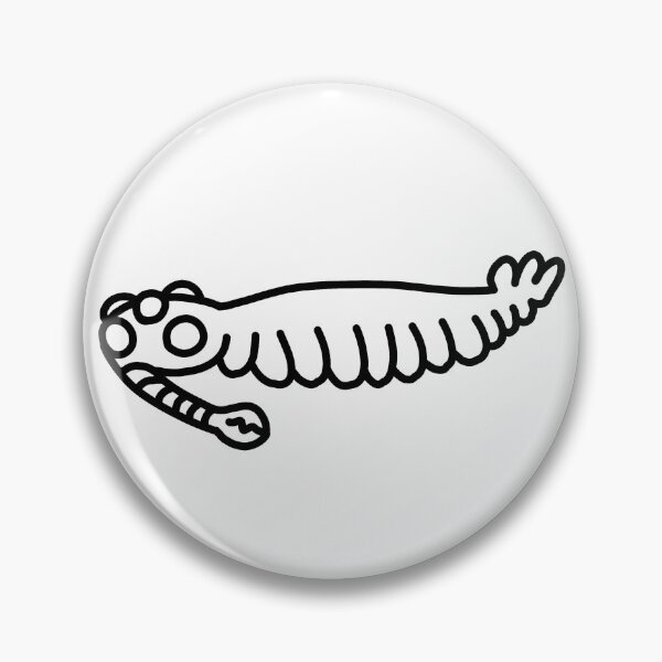 Item preview, Opabinia Doodle Black and White designed and sold by ThePaleoDude.