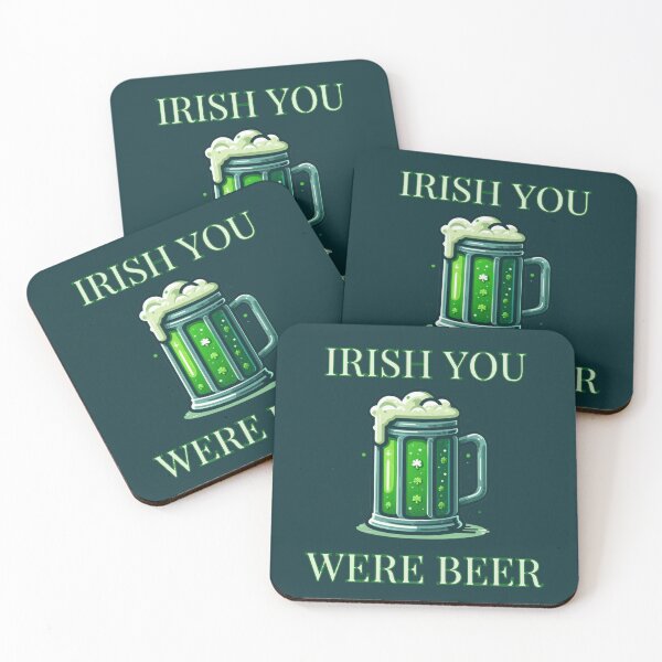 Item preview, Green Beer Pun designed and sold by LyssasMindArt.