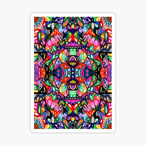 ABSTRACT PATT-3 Sticker