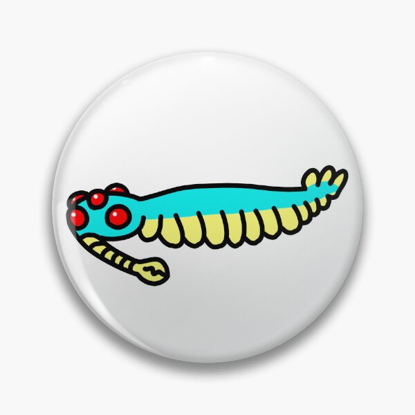 Item preview, Opabinia Doodle Colored  designed and sold by ThePaleoDude.