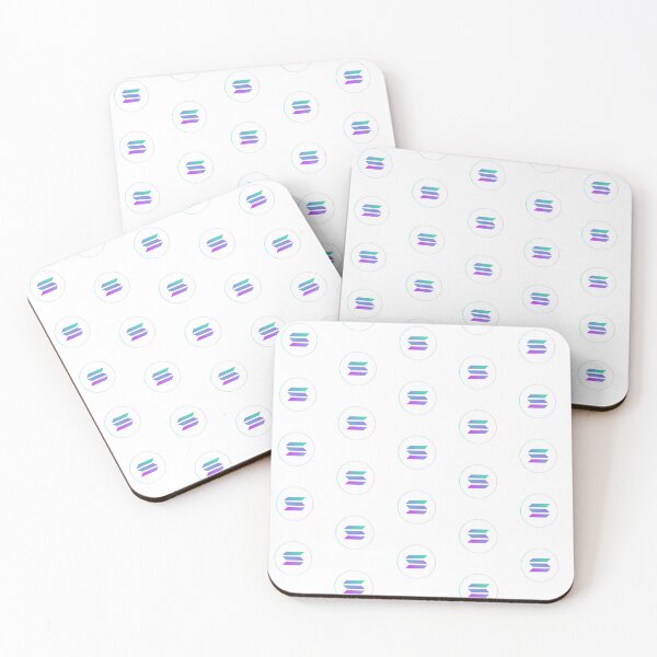 Item preview, Neon Solana logo pattern designed and sold by Never Stop Trading.