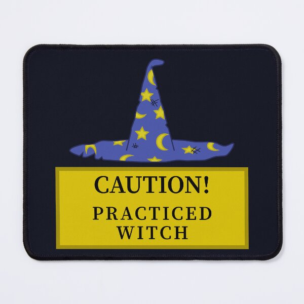 Item preview, CAUTION! PRACTICED WITCH designed and sold by Wild & Cosmic.